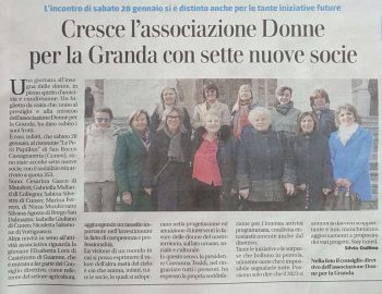 Cuneo, cresce l’associazione Donne per la Granda con sette nuove socie