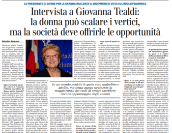 Intervista alla presidente Tealdi Giovanna – La Bisalta 07/04/2023