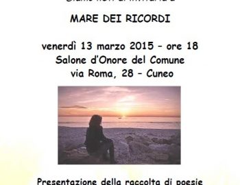 LOCANDINA SERATA “MARE DEI RICORDI” 13/03/2015